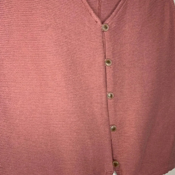 Madewell Tie Front Cotton Crop Top - Picture 7 of 10